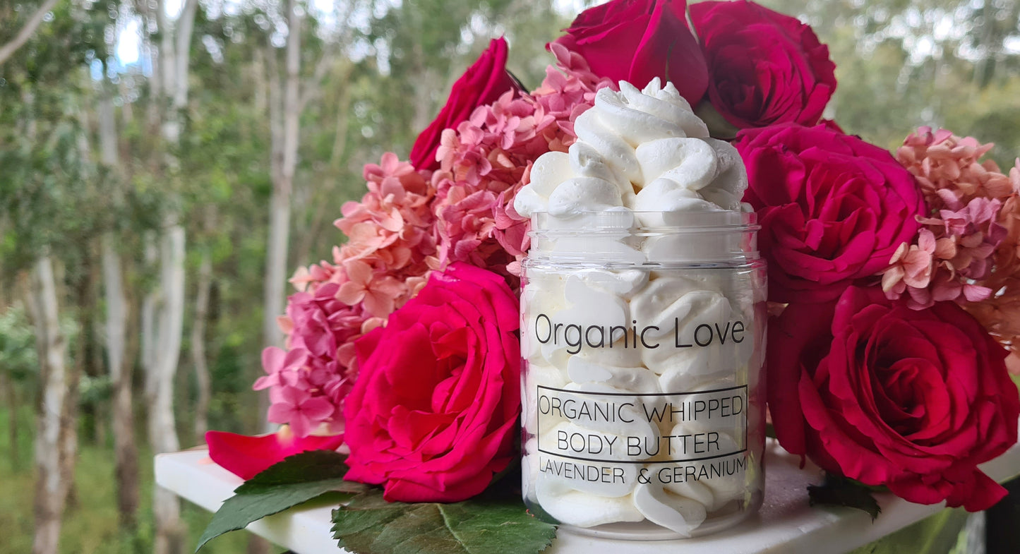 Organic Body Butter Lavender & Geranium