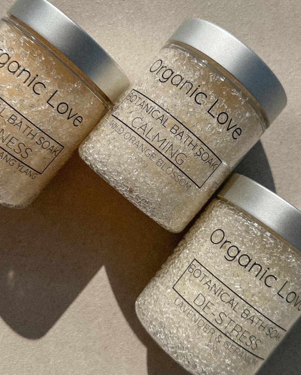 Organic Botanical Bath Soaks